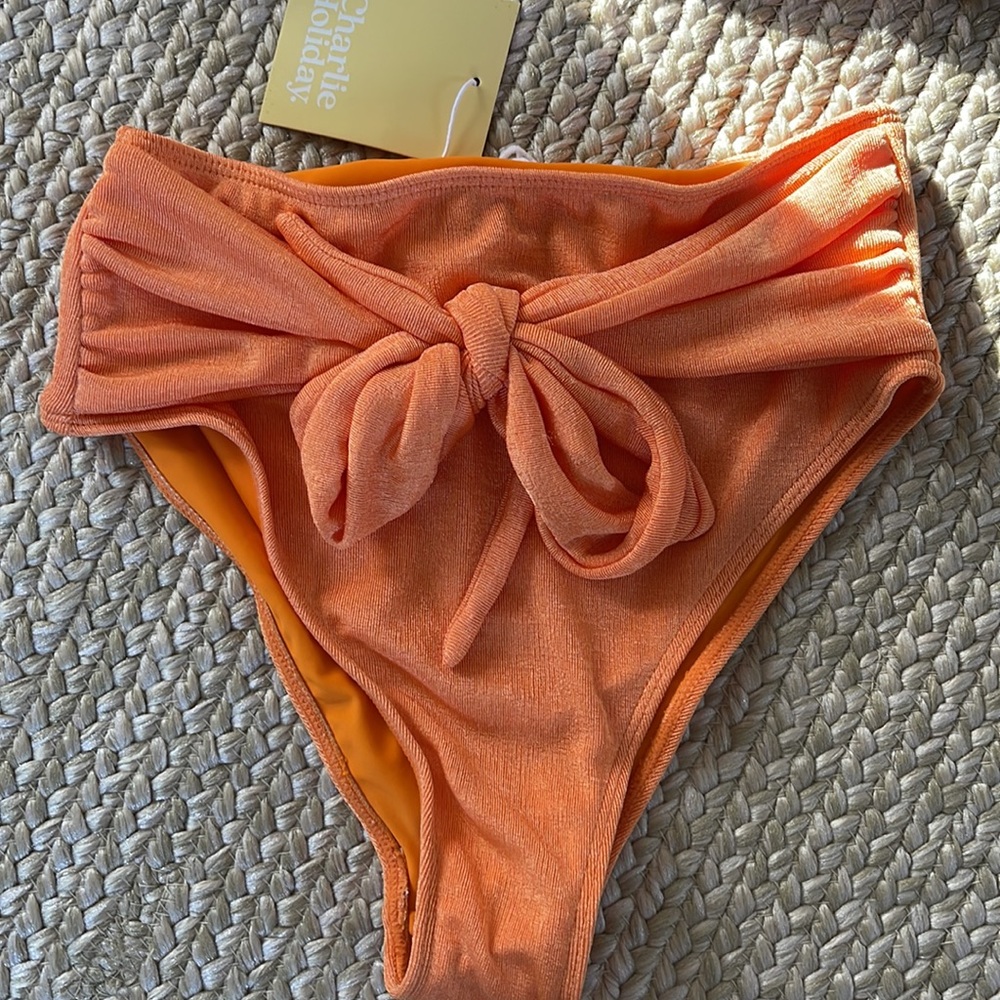 Charlie Holiday Orange Bikini - Picture 2 of 6